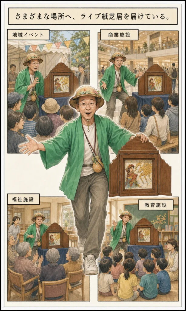 ふろん茶 観客参加型ライブ紙芝居ストーリー漫画 20ページ目